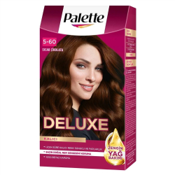 Palette Deluxe Saç Boyası Sıcak Çikolata No: 5-60 50 ml - Palette