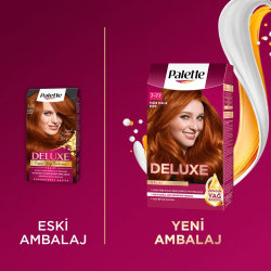 Palette Deluxe Set Saç Boyası 7.77 Yoğun Parlak Bakır - 6