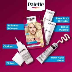 Palette Deluxe Uil Ultra Yoğun Renk Açıcı Saç Boyası 50ml - 2