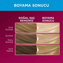 Palette Deluxe Uil Ultra Yoğun Renk Açıcı Saç Boyası 50ml - 6