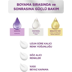 Palette Göz Alıcı Renkler Saç Boyası - 3.0 Koyu Kahve - 7