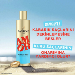 Pantene Amor Düz ve Pürüzsüz Mucize Şampuan 250 ml - 4