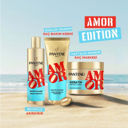 Pantene Amor Düz ve Pürüzsüz Mucize Şampuan 250 ml - 6