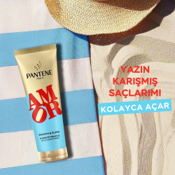 Pantene Amor Yumuşak ve Pürüzsüz 3 Dakikalık Mucize Saç Bakım Kremi 220 ml - Pantene (1)