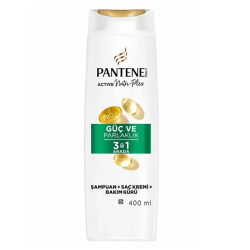 Pantene Güç & Parlaklık 3'ü 1 Arada Şampuan 400 ml - Pantene