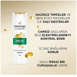 Pantene Güç ve Parlaklık Şampuan 625 ml - Pantene (1)