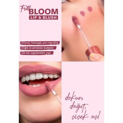 Pastel Full Bloom Lip Blush Ruj & Allık 76 Flora - 2