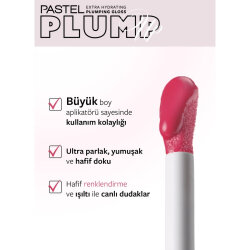 Pastel Plump Up Extra Hydrating Plumping Gloss Dudak Parlatıcısı 211 - 2