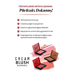 Pastel Profashion Cream Blush Krem Allık No: 55 - 5