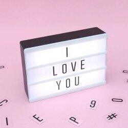 Petrix PDA4 201708 A4 Işıklı Harfli Pano Lightbox