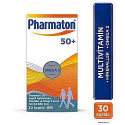 Pharmaton 50+ Plus Takviye Edici Gıda 30 Tablet - pharmaton