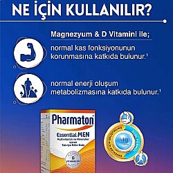 Pharmaton Essential Men Takviye Edici Gıda 30 Tablet - pharmaton (1)