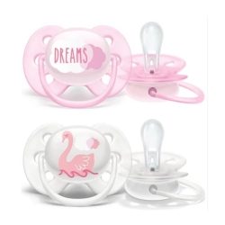 Philips Avent SCF222/02 Ultra Soft Emzik 0-6 Ay Pembe 