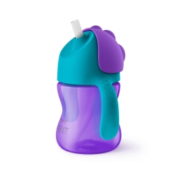 Philips Avent Pipetli Damlatmaz Bardak Mor 9 Ay+ 200 ml - Philips Avent