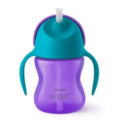 Philips Avent Pipetli Damlatmaz Bardak Mor 9 Ay+ 200 ml - 4