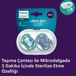 Philips Avent Ultra Air Emzik +18 Ay 2 Adet - 3