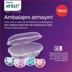 Philips Avent Ultra Air Emzik 6-18 Ay Erkek 2 Adet - 2