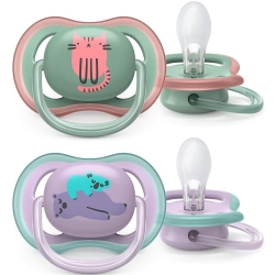 Philips Avent Ultra Air Kız Çocuk Emzik 6-18m+