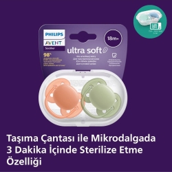 Philips Avent Ultra Soft Emzik 18+ Ay - 3