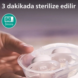 Philips Avent Ultra Start Nighttime 0-2 Ay Erkek Bebek Emzik - 4