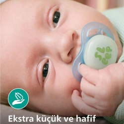 Philips Avent Ultra Start Nighttime 0-2 Ay Erkek Bebek Emzik - 3