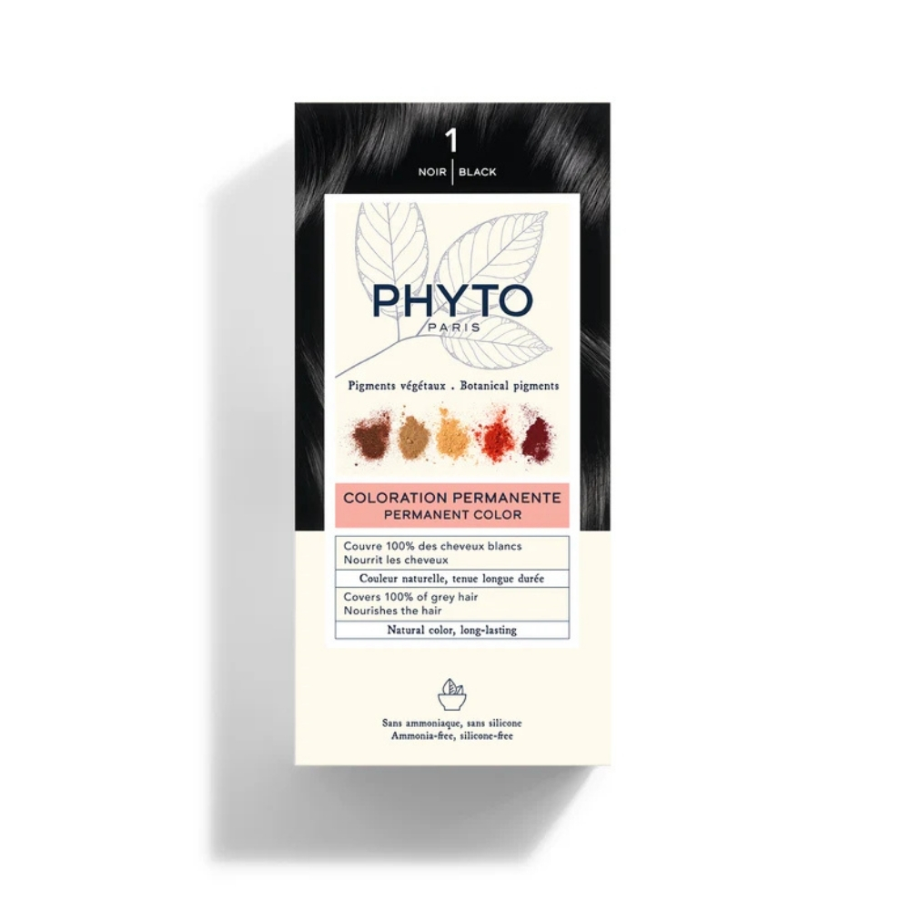 Phyto Color 1 Bitkisel Saç Boyası - Siyah