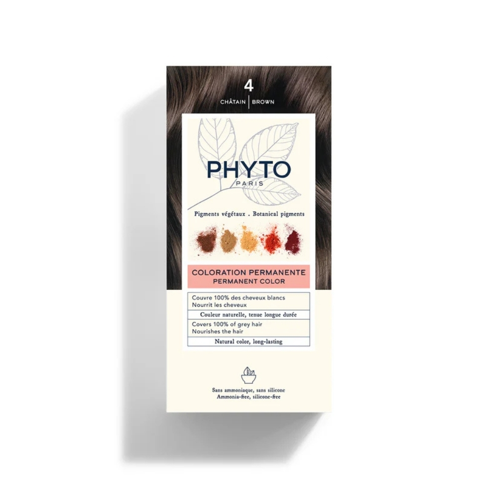 Phyto Color4 Bitkisel Saç Boyası - Kestane