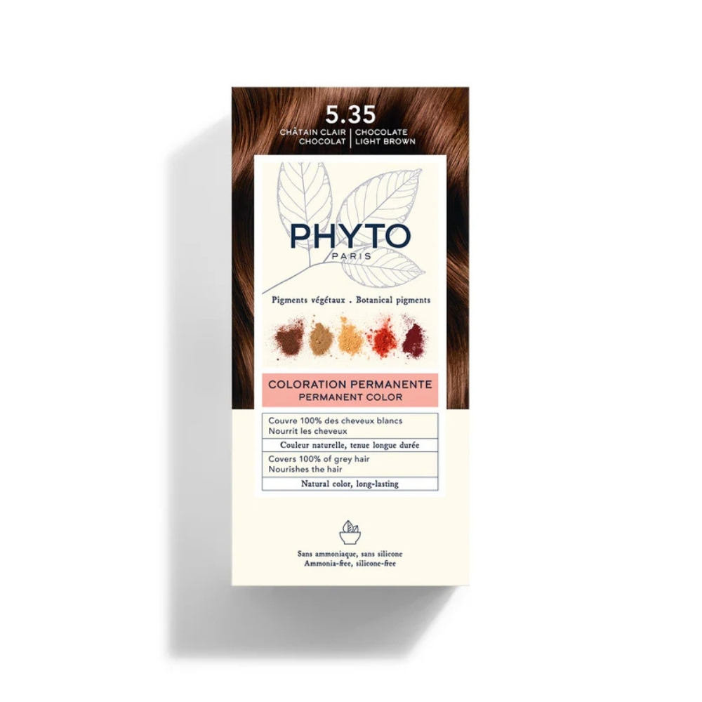 Phyto 5.35 Açık Kestane Dore Akaju Saç Boyası - Phyto