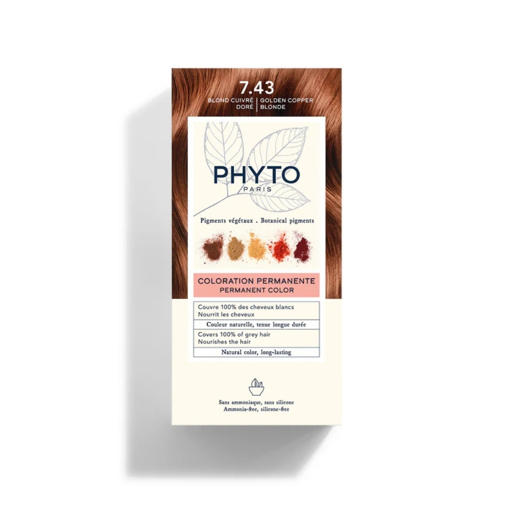 Phyto 7.43 Kumral Bakır Dore Saç Boyası - Phyto