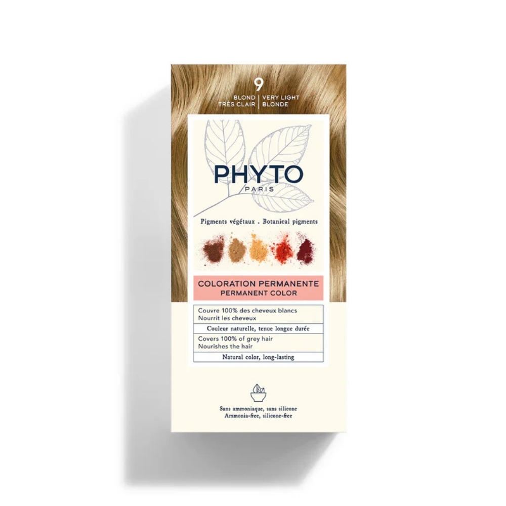 Phyto Color9 Bitkisel Saç Boyası - Açık Sarı - Phyto
