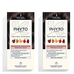 Phyto Phytocolor Kit Saç Boyası 3-Koyu Kestane Saç Boyası 2 Adet - Phyto