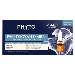 Phyto Phytocyane-Men Erkekler İçin Saç Bakım 12 Ampül x 3,5 ml - PHYTO