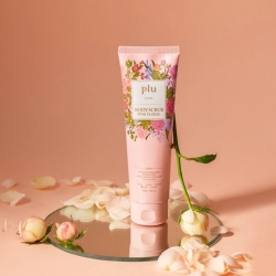 Plu Original Body Scrub Pink Floral - Çiçek Kokulu Vücut Peelingi 200 gr - 2