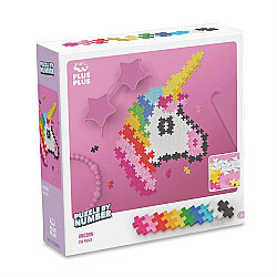 Plus-Plus Puzzle by Number - Unicorn, 250 pcs - Plus Plus