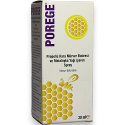 Porege Kara Mürver Ekstesi Sprey Takviye Edici Gıda 30ml
