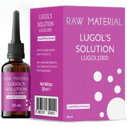 Raw Material Lugol Solüsyon 1000 İyot Damlası 30ml