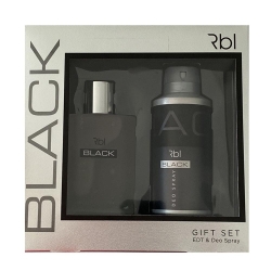 Rebul Black EDT Erkek Parfüm - Deodarant Seti - Rebul