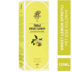 Rebul Sweet Lemon Spreyli Pet Şişe Kolonya 125ml - Rebul (1)