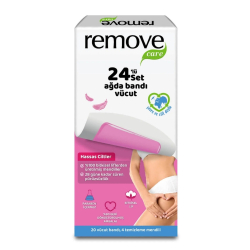 Remove Care Hassas Ciltler Sir Ağda Bant 24'lü - Remove