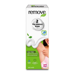 Remove Care Tüy Dökücü Krem İnatçı Tüyler 2x100 ml - Remove
