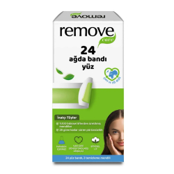 Remove Care Yüz Ağda Bandı İnatçı ve Sık Tüyler 24'lü - Remove