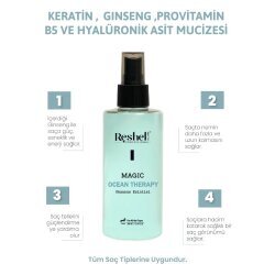 Reshell Okyanus Esintisi Ginseng İçerikli Besleyici Saç Bakım Spreyi 200ml - Reshell (1)