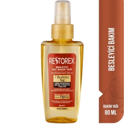 Restorex Besleyici 7 Besleyici Yağ Saç Bakım Yağı 80ml - Restorex