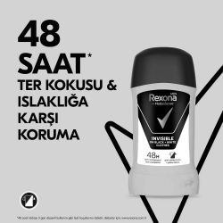 Rexona Men MotionSense Invisible Black + White Erkek Stick Deodorant 50 ml - Rexona (1)