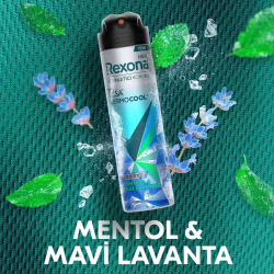 Rexona Men Thermocool Menthol & Blue Deodorant 150 ml - 3