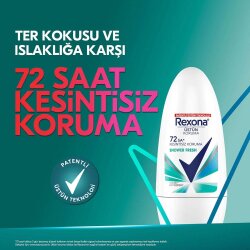 Rexona Shower Fresh Üstün Koruma 72 Saat Kadın Roll-On Deodorant 50ml - 2