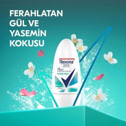 Rexona Shower Fresh Üstün Koruma 72 Saat Kadın Roll-On Deodorant 50ml - 3