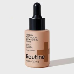 Routine+ Ton Eşitleyici Aydınlatıcı Serum 30ml (%10 C Vitamini %5 Ferulik Asit) - Routine