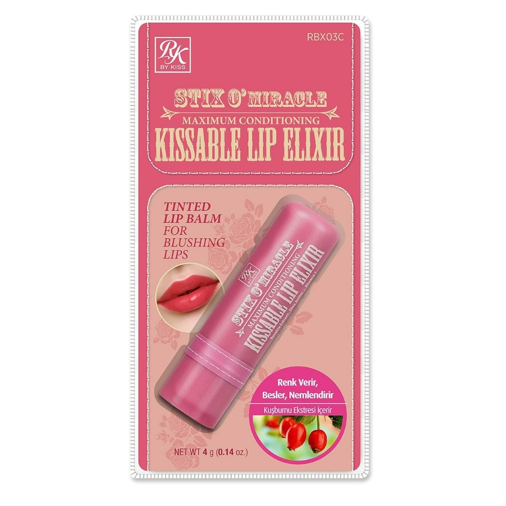Ruby Kisses Kuşburnu Ekstreli Lipbalm 4g - Ruby Kisses (1)