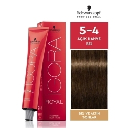 Igora Royal Saç Boyası 60 ml - 5.4 Açık Kahve Bej